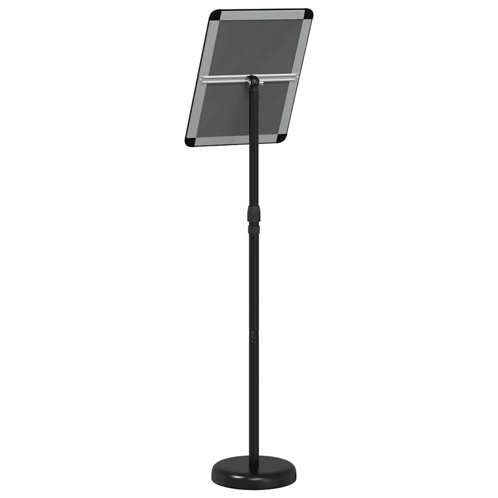 Messe Utstillinger Svart 30 x 25 x 128 cm Aluminium