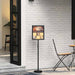 Messe Utstillinger Svart 25 x 25 x 125 cm Aluminium