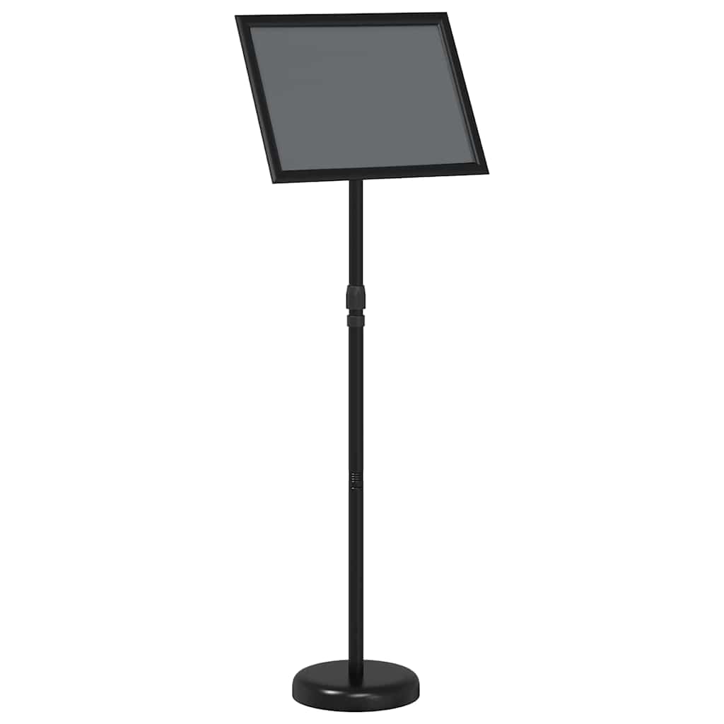 Messe Utstillinger Svart 25 x 25 x 125 cm Aluminium