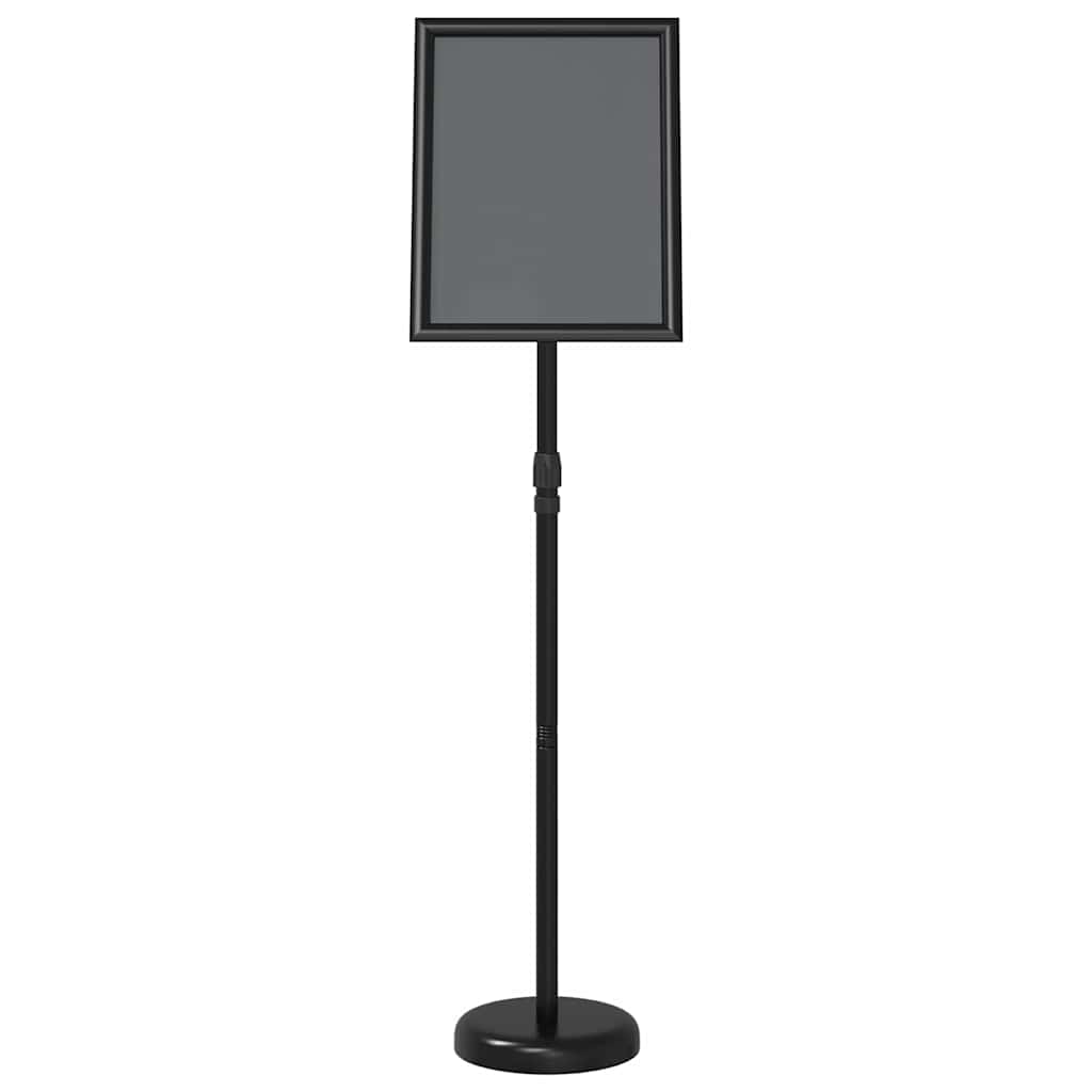 Messe Utstillinger Svart 25 x 25 x 125 cm Aluminium