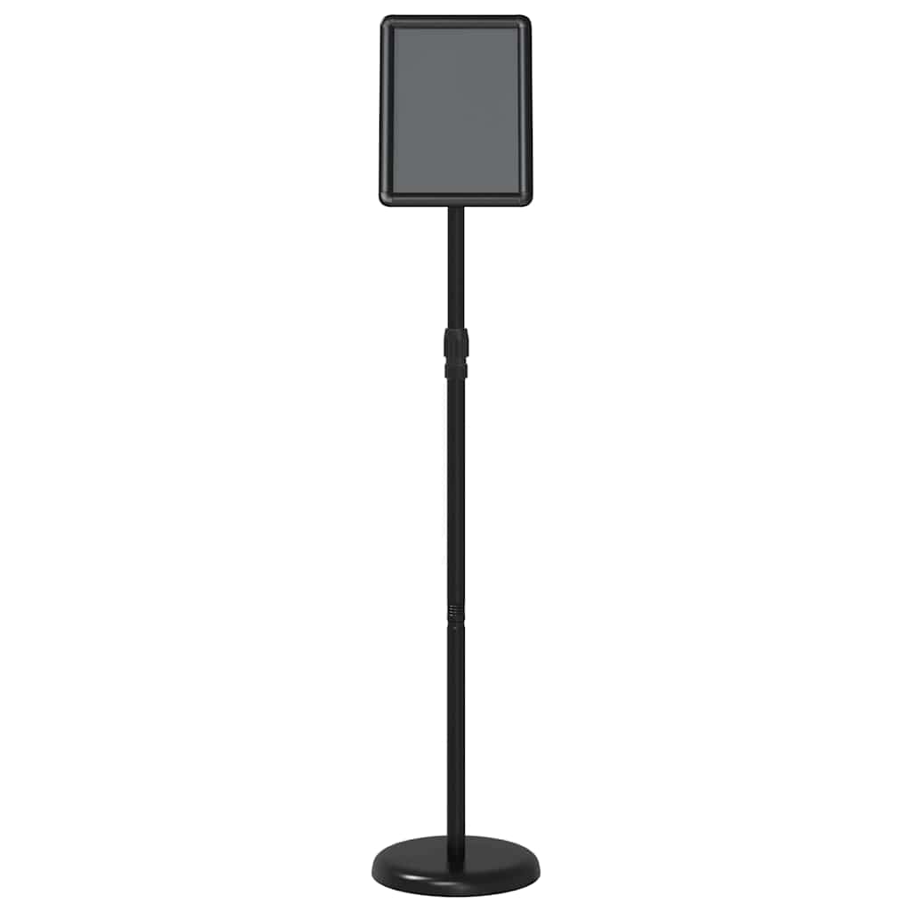 Messe Utstillinger Svart 25 x 25 x 125 cm Aluminium