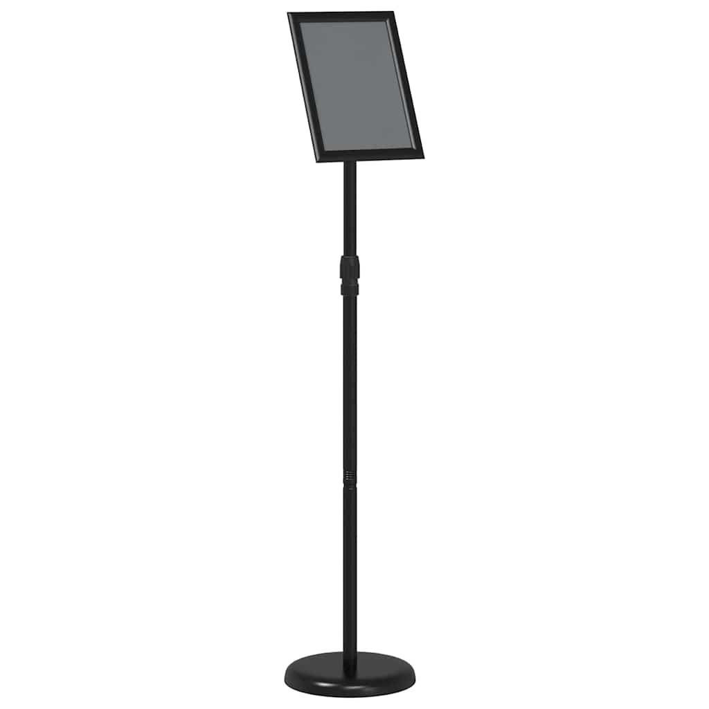 Messe Utstillinger Svart 25 x 25 x 125 cm Aluminium