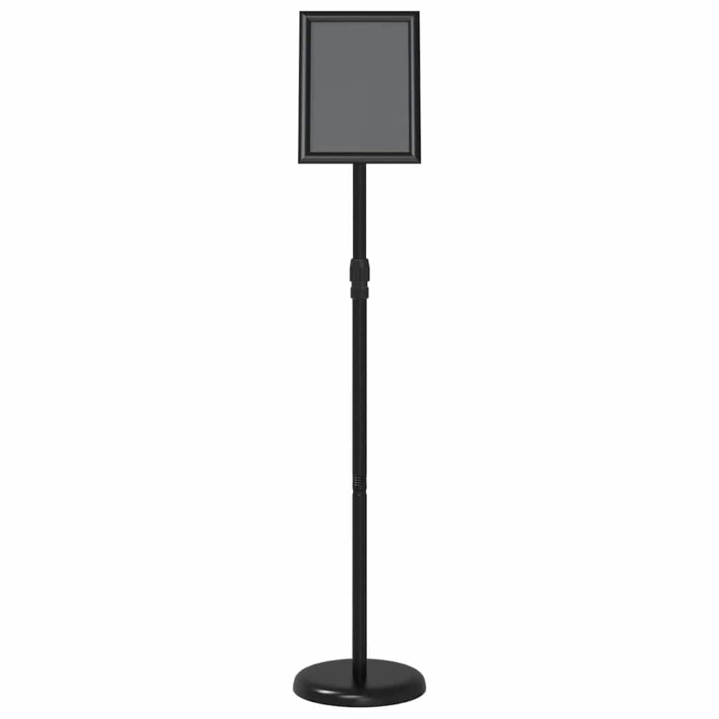 Messe Utstillinger Svart 25 x 25 x 125 cm Aluminium