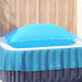 Vinterbassengpute Blå 380 x 180 x 140 cm PVC