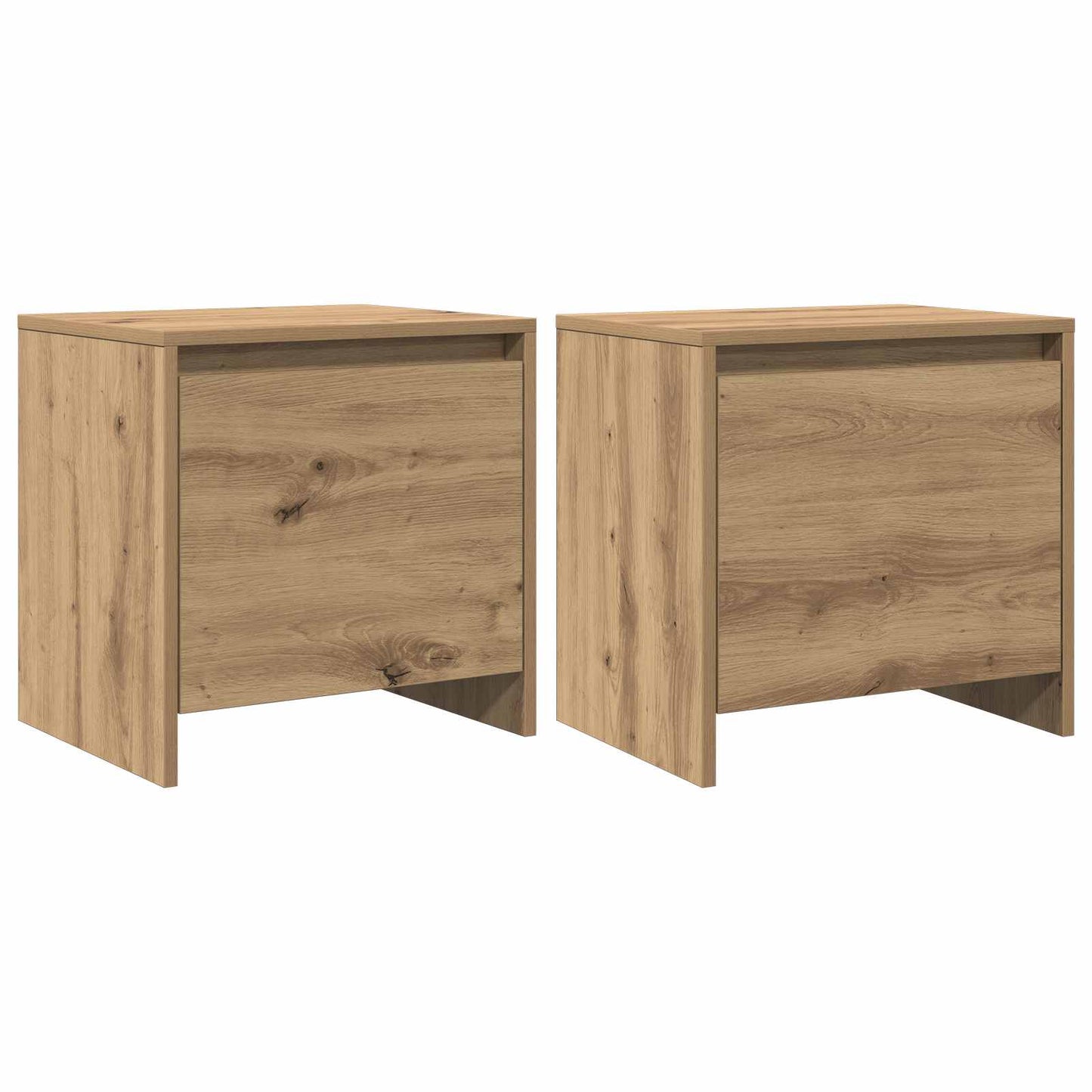 Nattbordskap Kunstnerisk Eik 45 x 34 x 44,5 cm Konstruert tre