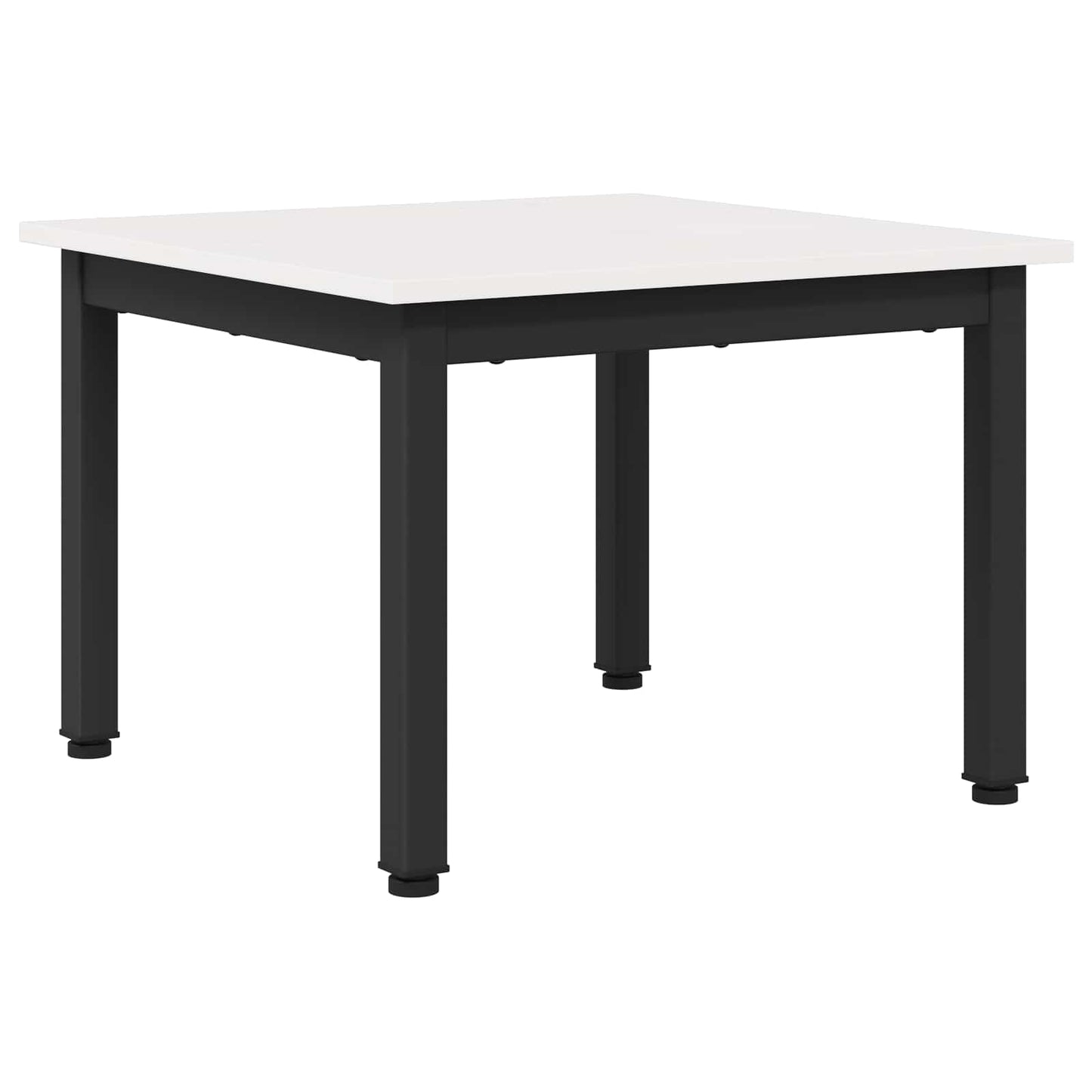 Kaffebord Hvit 50 x 50 x 36 cm Massiv furu