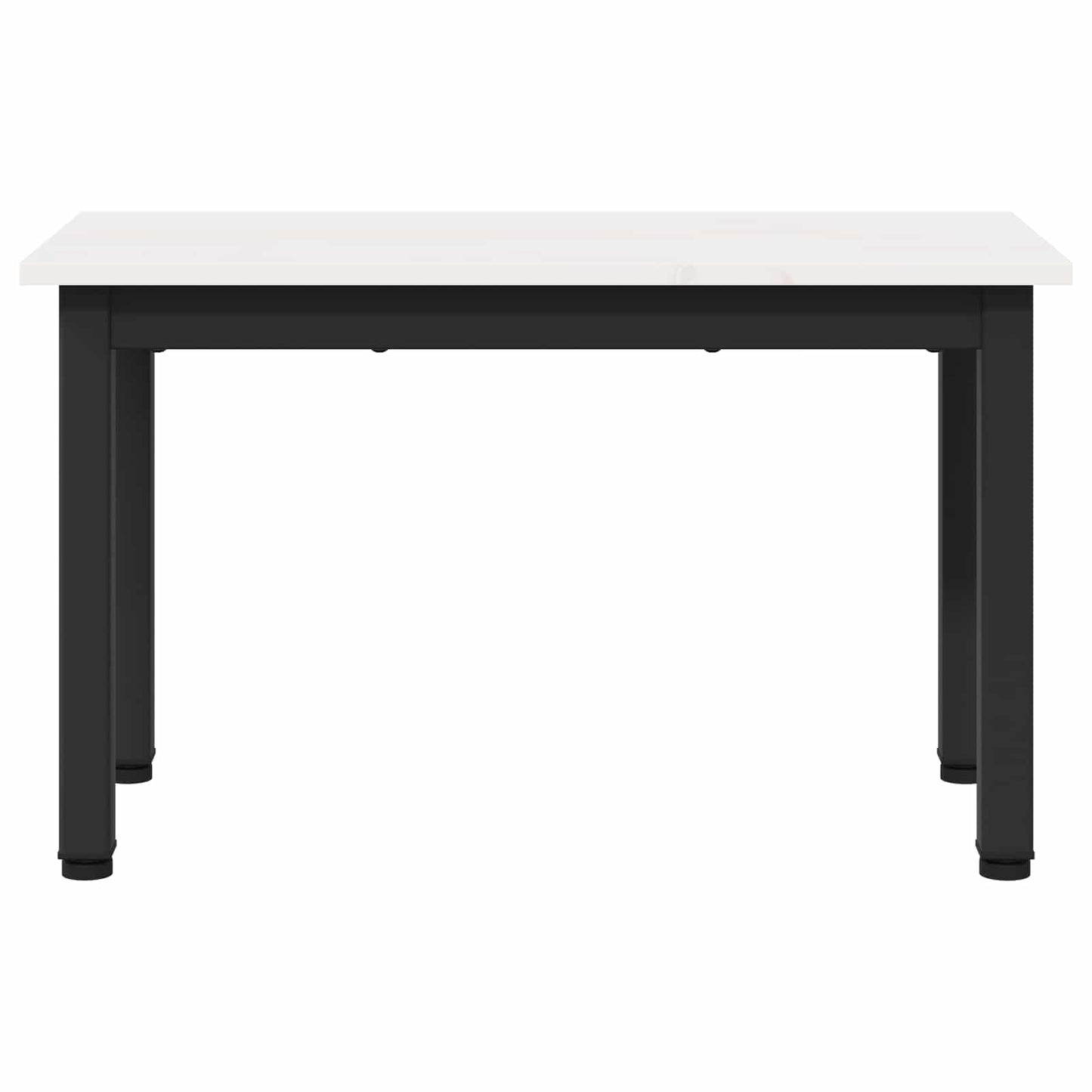 Kaffebord Hvit 60 x 30 x 36 cm Massiv furu