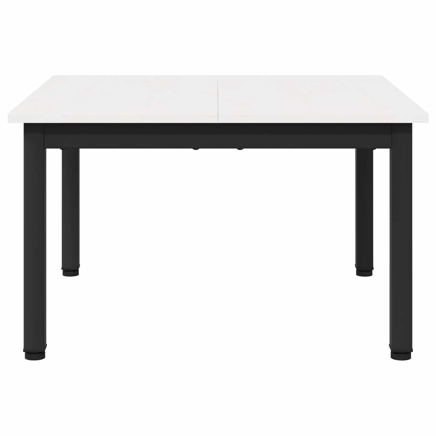 Kaffebord Hvit 60 x 60 x 36 cm Massiv furu