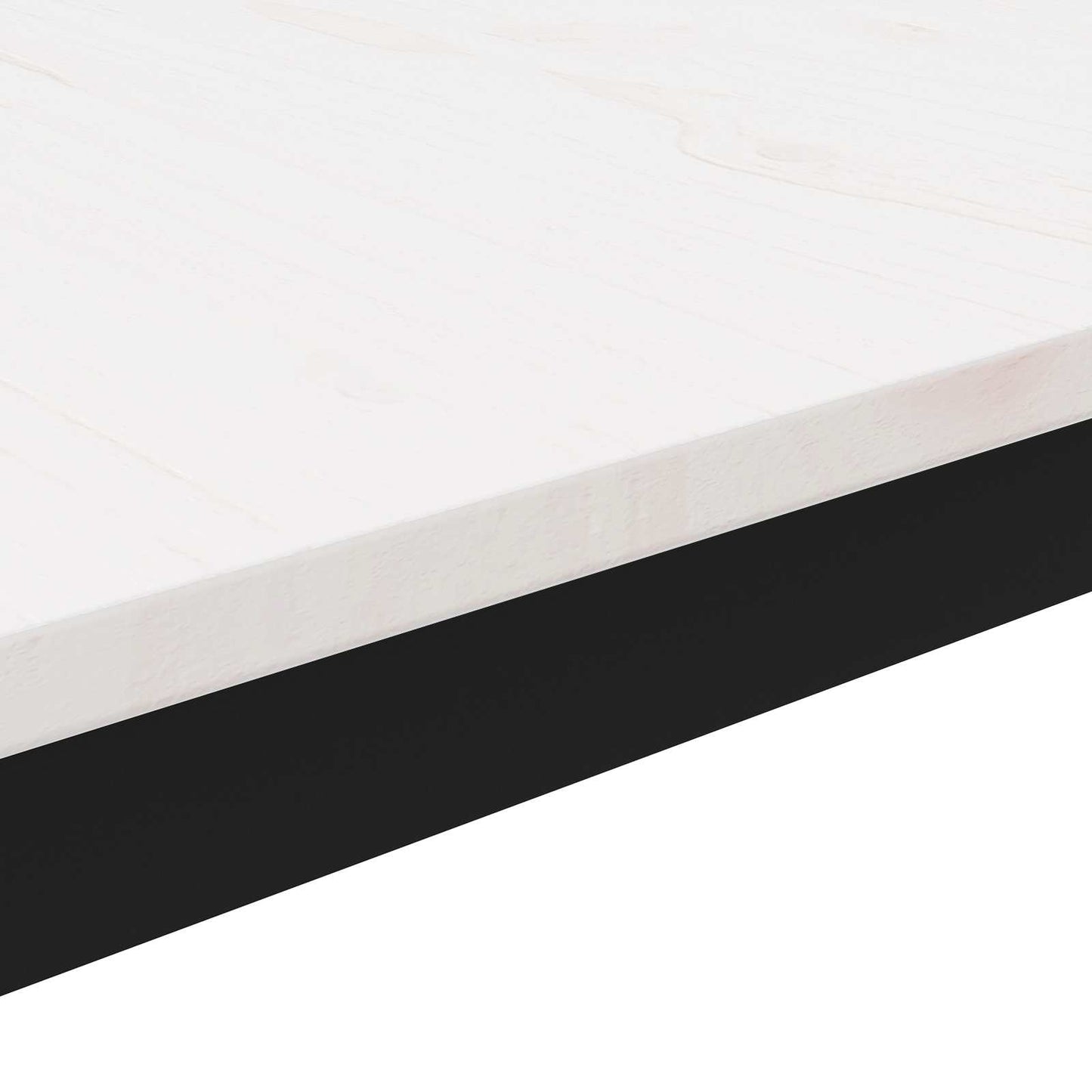 Kaffebord Hvit 60 x 50 x 36 cm Massiv furu