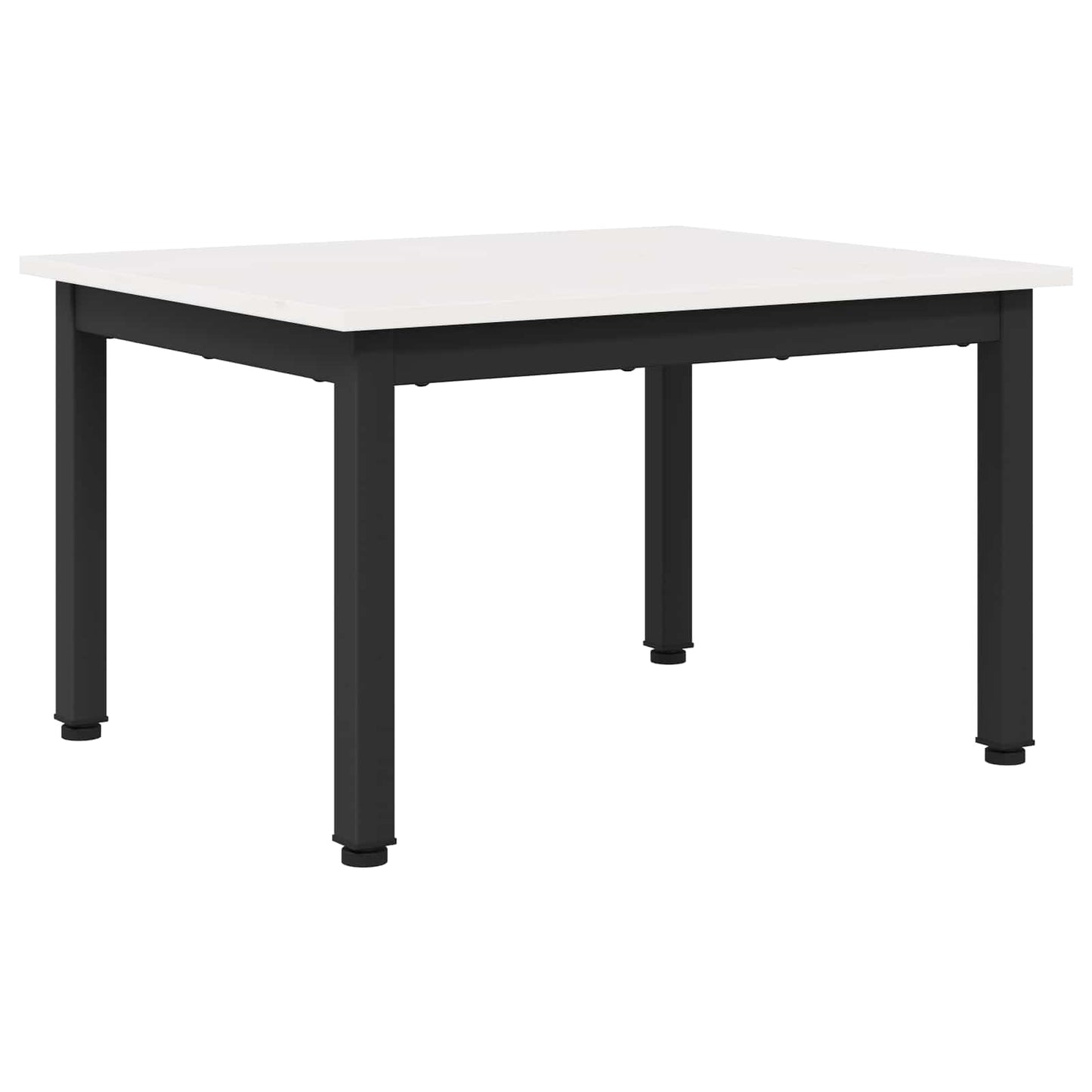 Kaffebord Hvit 60 x 50 x 36 cm Massiv furu