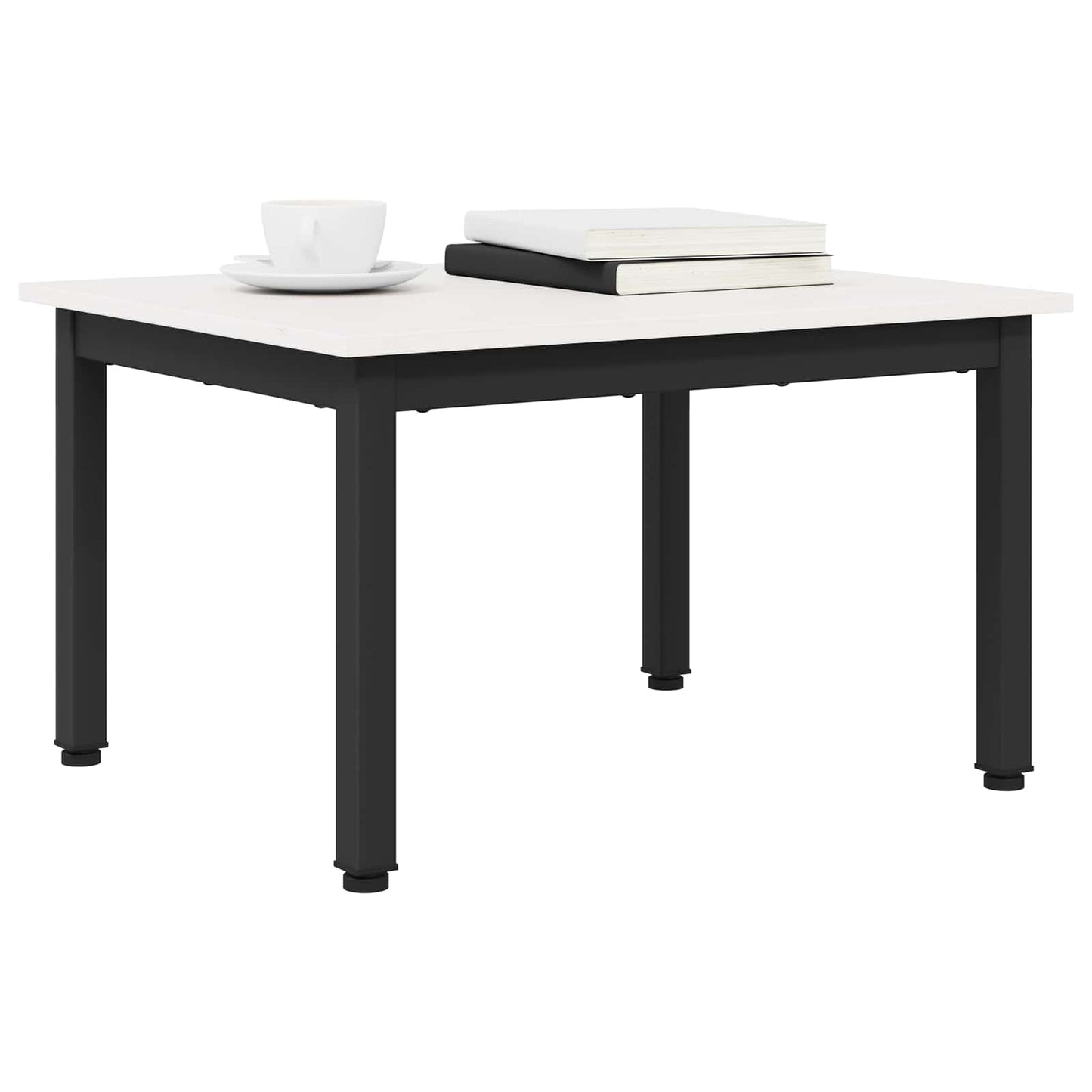 Kaffebord Hvit 60 x 50 x 36 cm Massiv furu