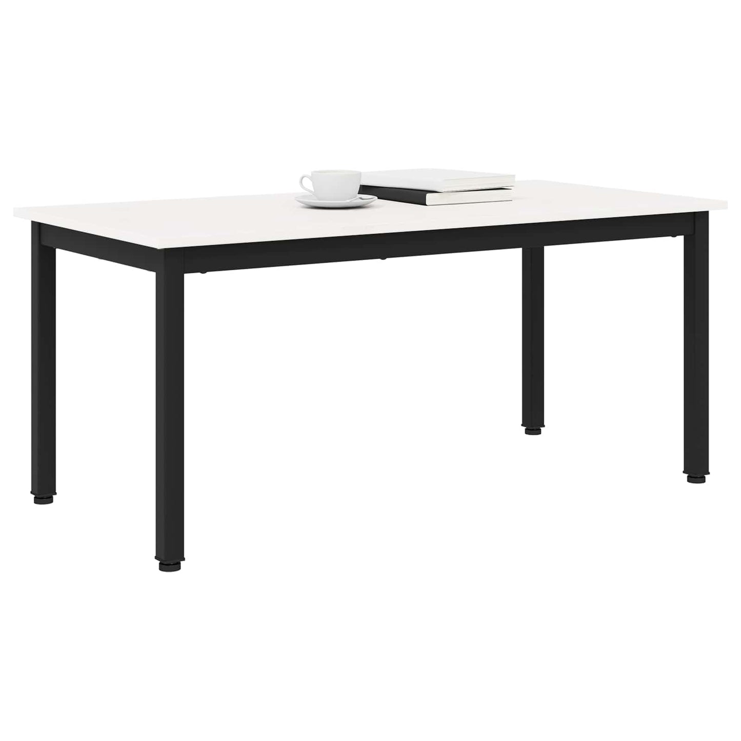 Kaffebord Hvit 100 x 50 x 45 cm Massiv furu