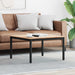 Kaffebord Naturlig 80 x 80 x 45 cm Massiv furu