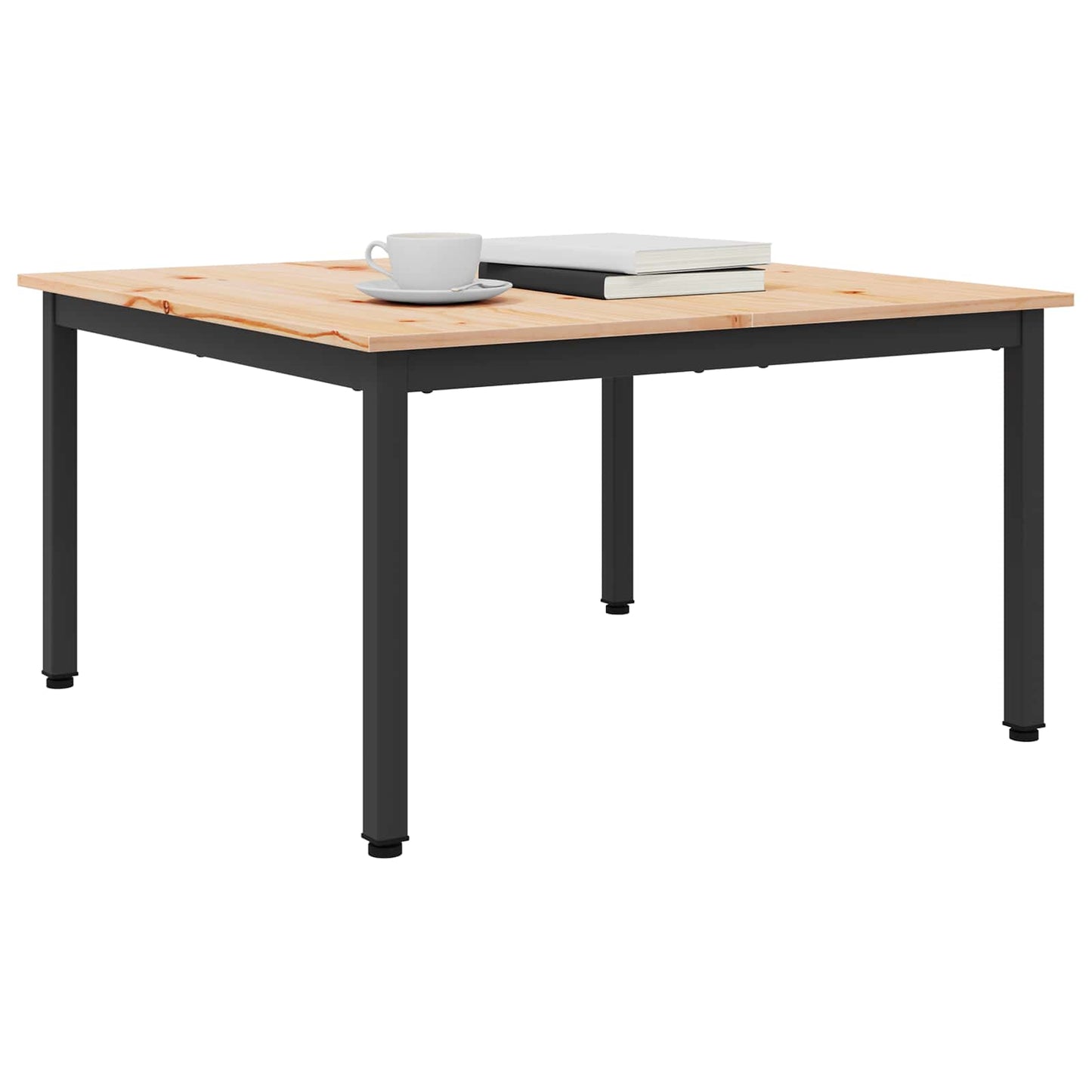 Kaffebord Naturlig 80 x 80 x 45 cm Massiv furu