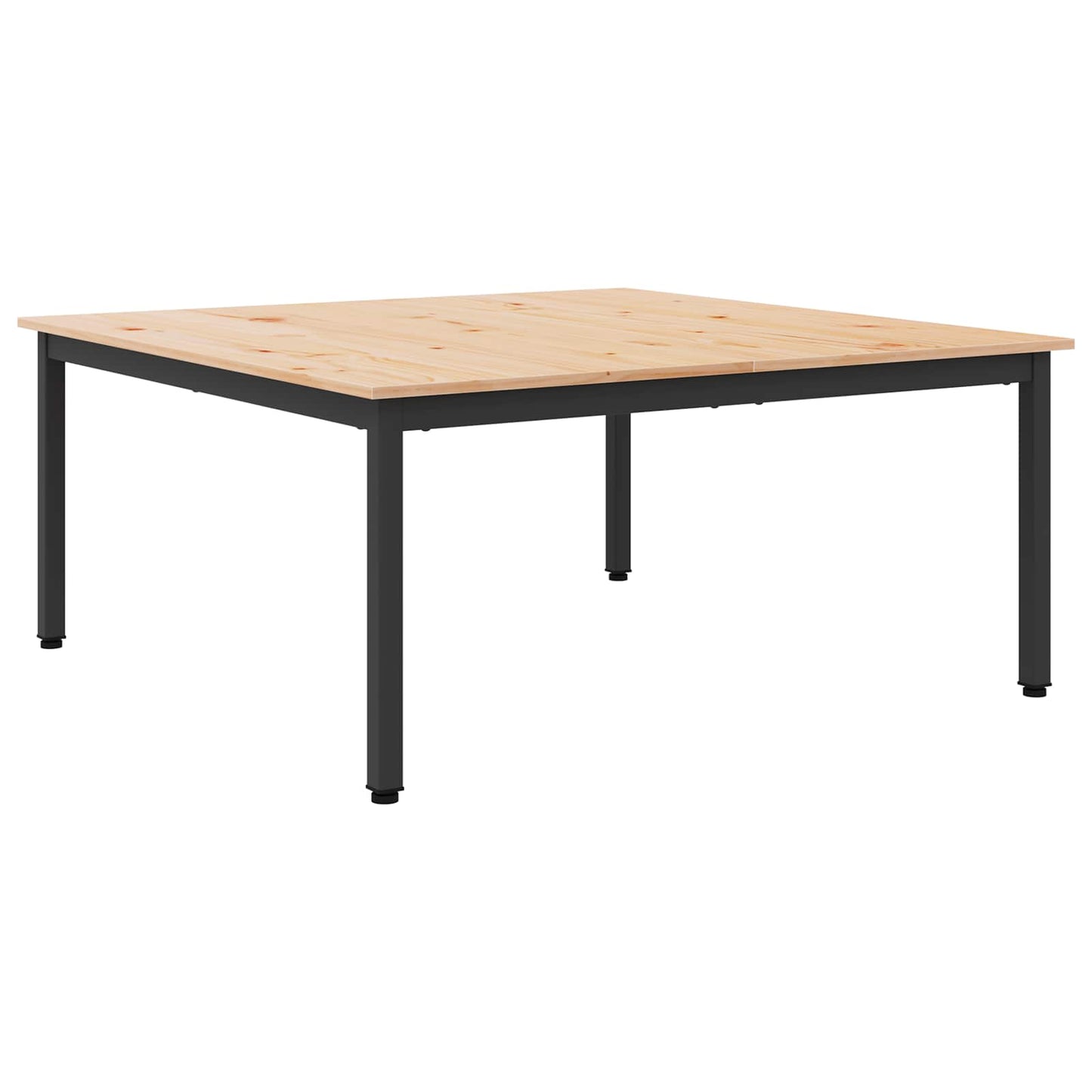Kaffebord Naturlig 100 x 100 x 45 cm Massiv furu