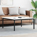Kaffebord Hvit 100 x 100 x 45 cm Massiv furu