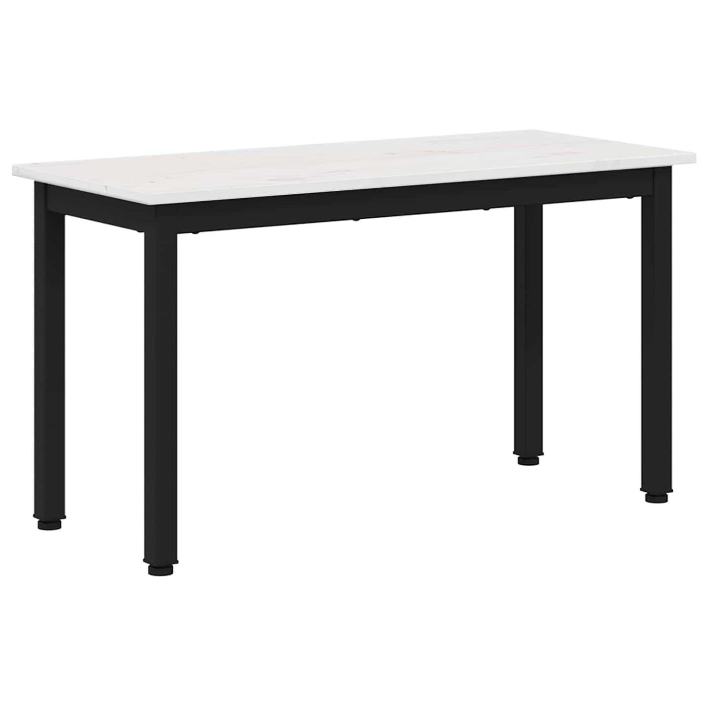 benk Hvit 80 x 35 x 45 cm Massiv furu