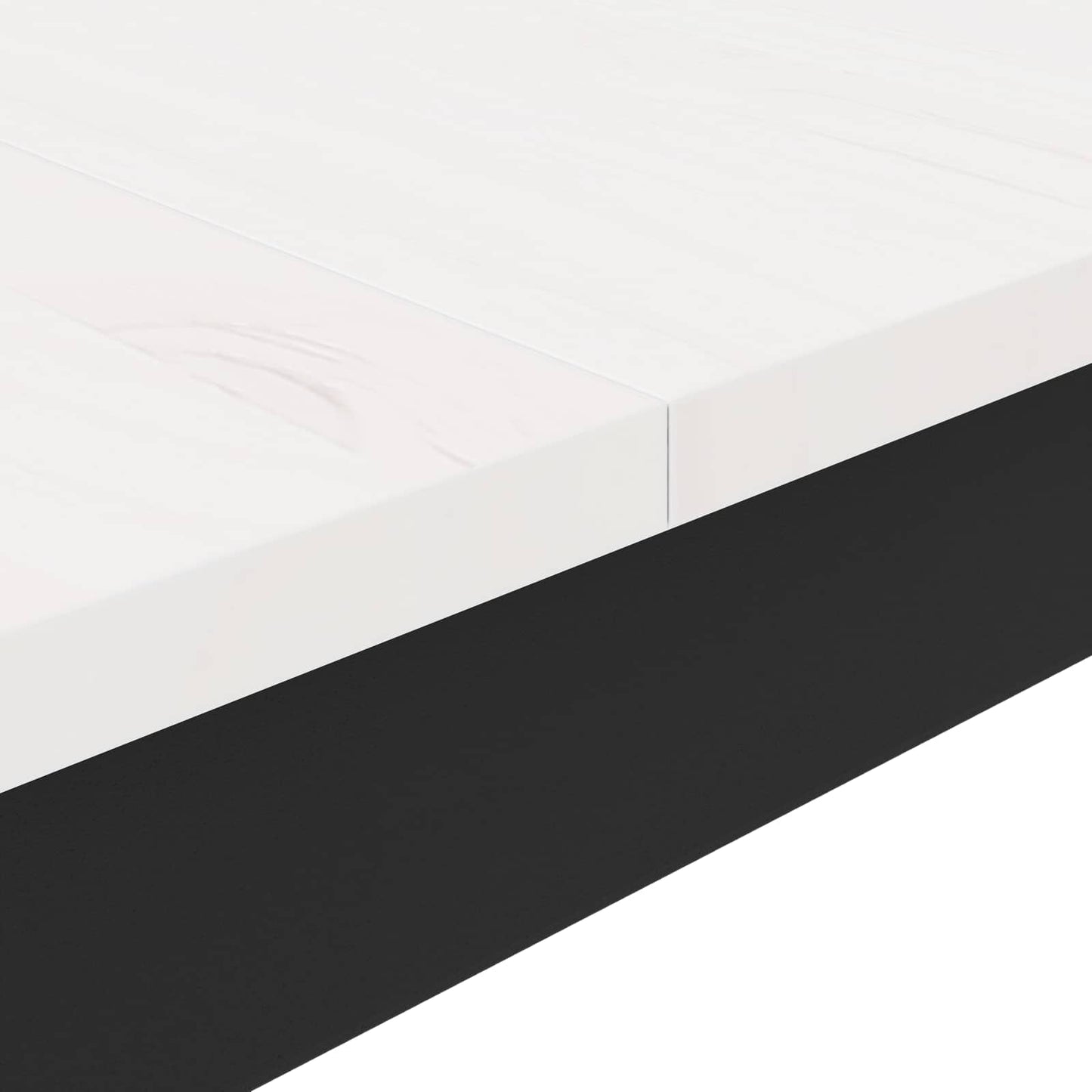 Spisebord Hvit 70 x 70 x 75 cm Massiv furu