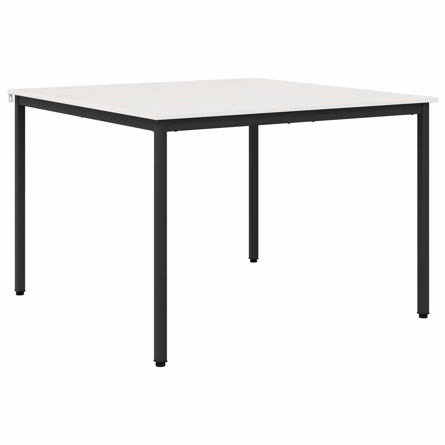 Spisebord Hvit 110 x 110 x 75 cm Massiv furu