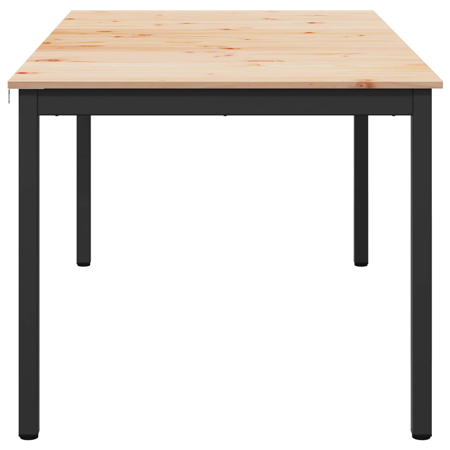 Spisebord Naturlig 140 x 80 x 75 cm Massiv furu