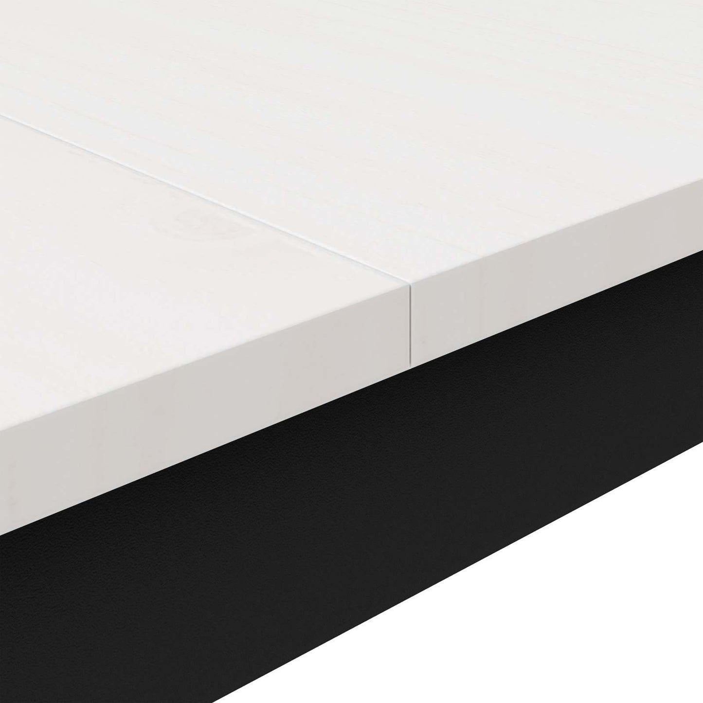 Spisebord Hvit 140 x 80 x 75 cm Massiv furu