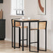 Barbord Naturlig 70 x 70 x 105 cm Massiv furu