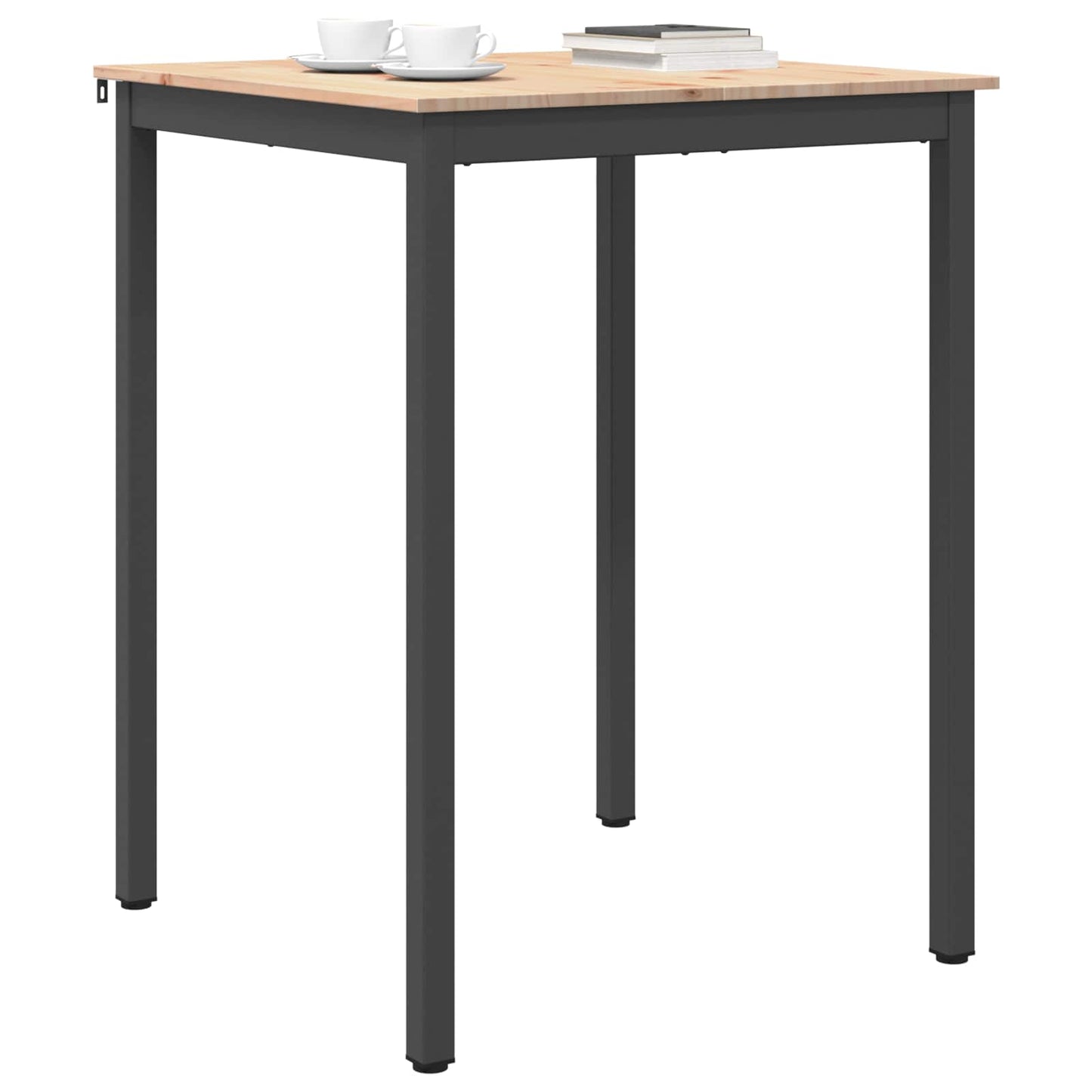 Barbord Naturlig 80 x 80 x 105 cm Massiv furu
