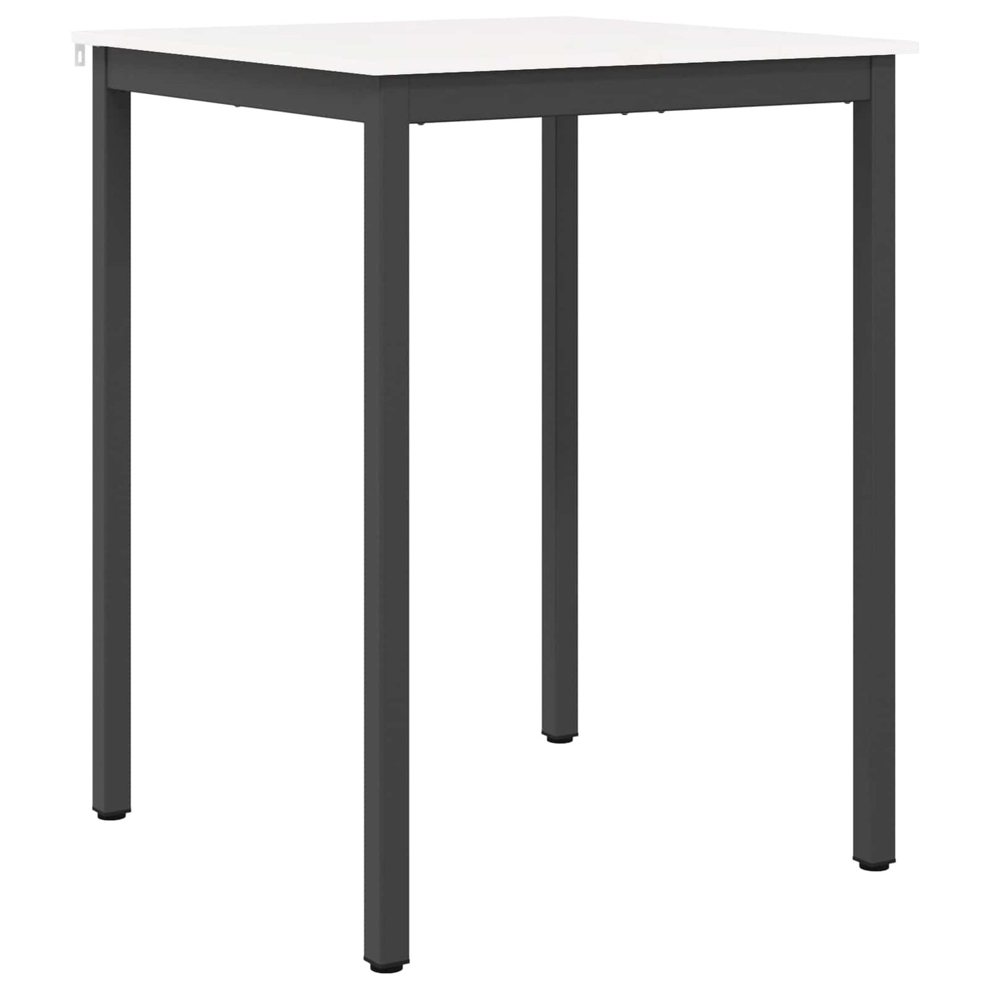 Barbord Hvit 80 x 80 x 105 cm Massiv furu