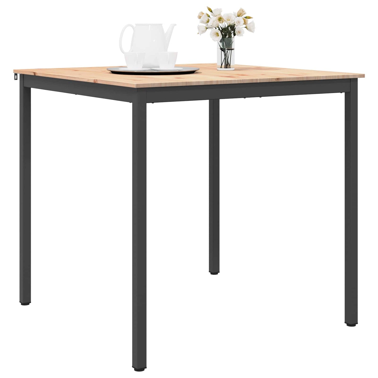 Barbord Naturlig 110 x 110 x 105 cm Massiv furu