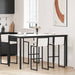 Barbord Hvit 180 x 90 x 105 cm Massiv furu