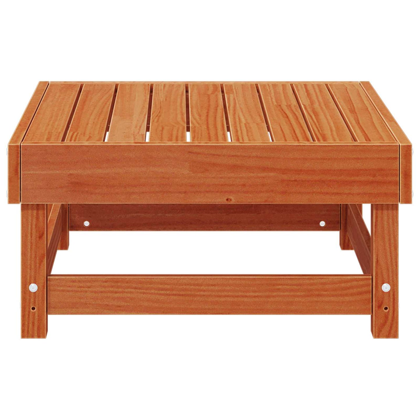 Hagefotstøtte Massiv furu VoksBrun 61 x 60,5 x 30 cm