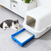 Ikke-vevd stoff kjæledyr treningspute 200 pcs Blå og hvit
