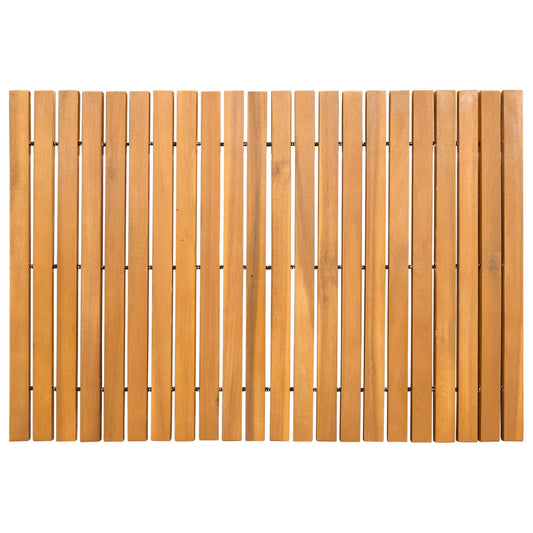 Badematte Brun 60 x 40 cm Solid akasietre