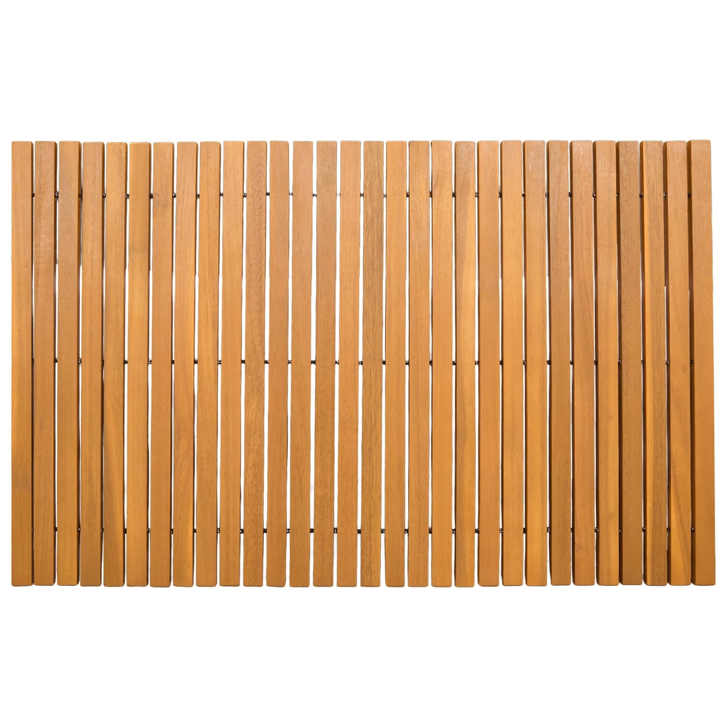 Badematte Brun 80 x 50 cm Solid akasietre