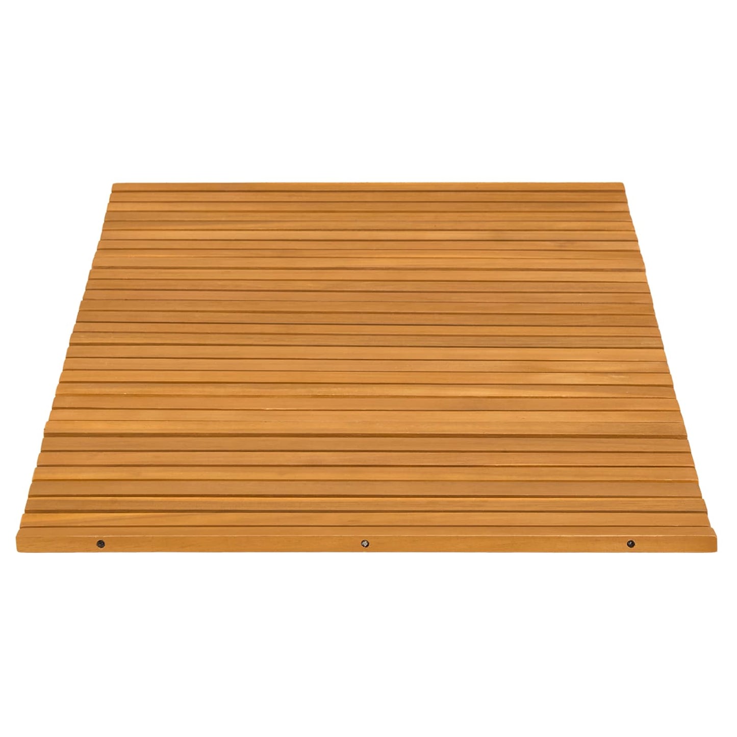 Badematte Brun 80 x 50 cm Solid akasietre