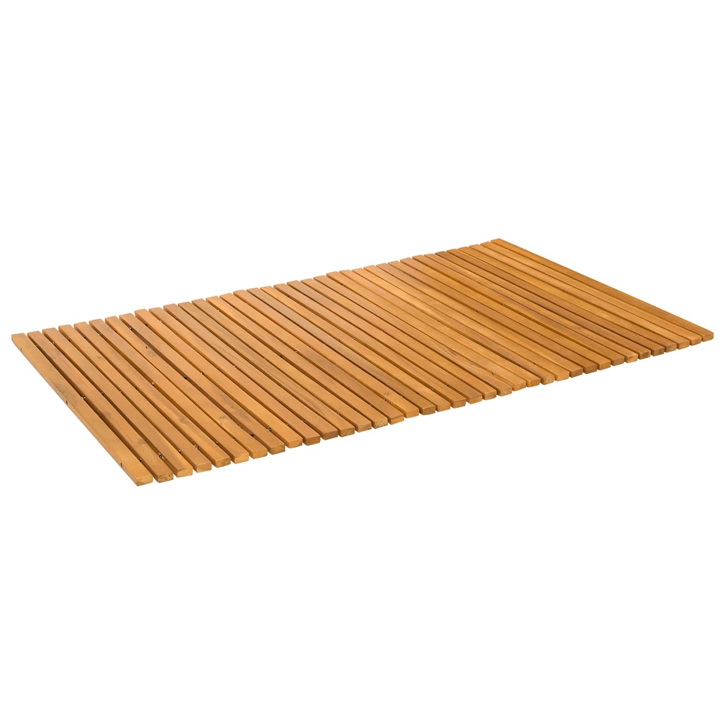 Badematte Brun 100 x 60 cm Solid akasietre