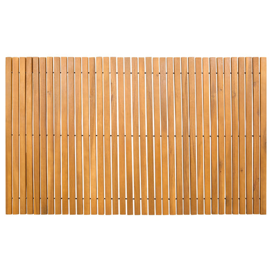 Badematte Brun 100 x 60 cm Solid akasietre