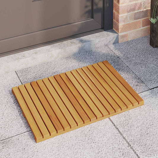 Badematte Ensfarget Brun 60 x 40 cm tre