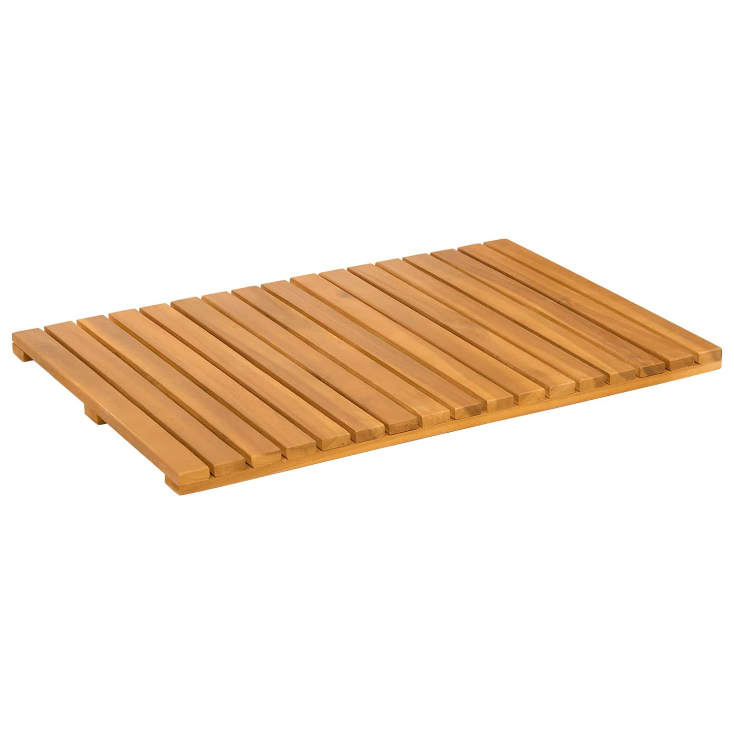 Badematte Ensfarget Brun 60 x 40 cm tre