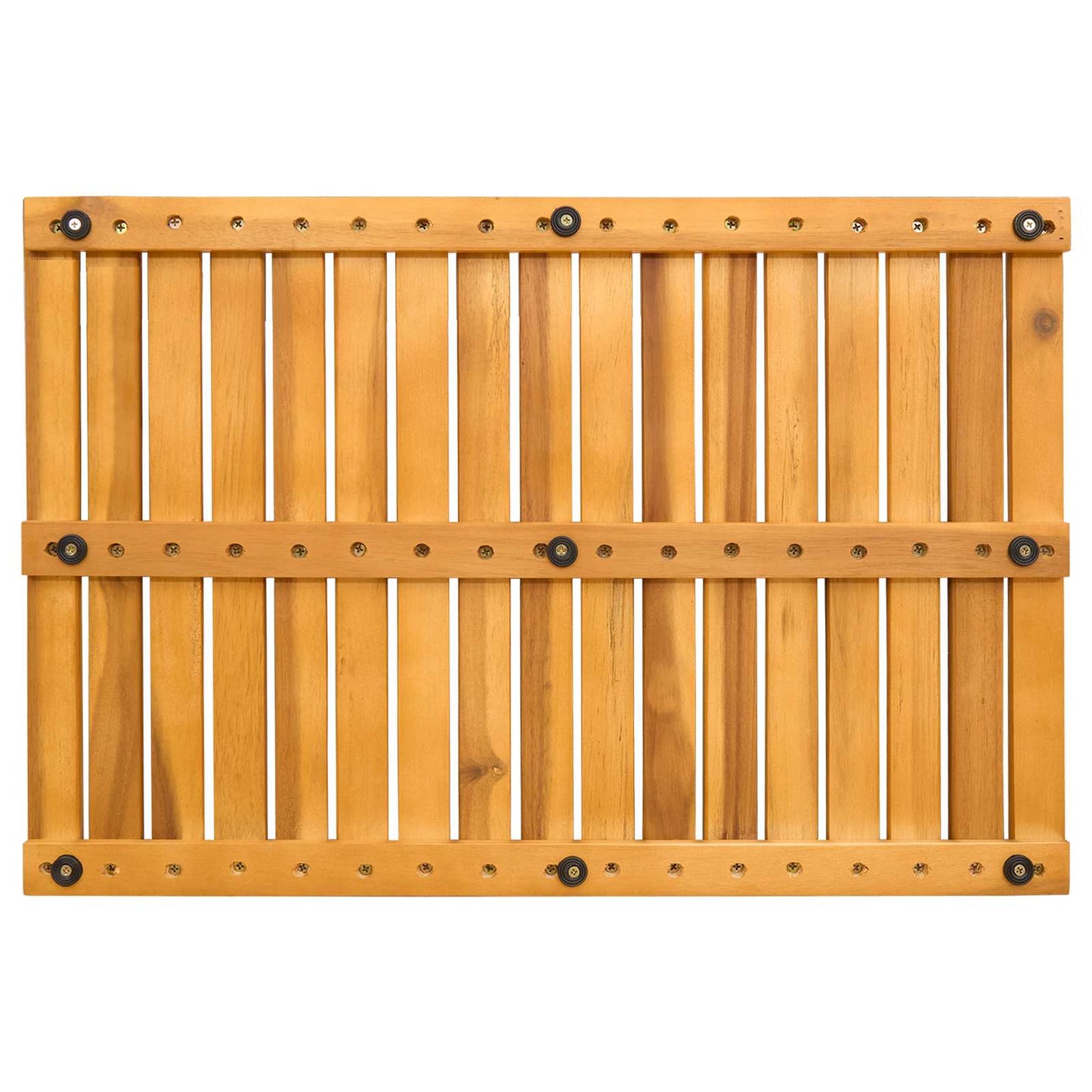 Badematte Ensfarget Brun 60 x 40 cm tre