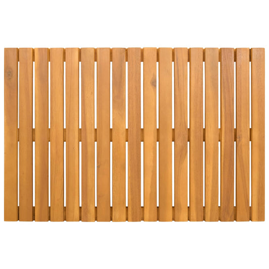 Badematte Ensfarget Brun 60 x 40 cm tre