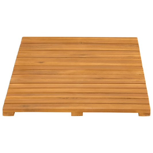 Badematte Ensfarget Brun 60 x 40 cm tre