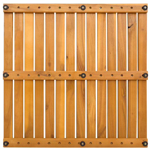 Badematte Ensfarget Brun 50 x 50 cm tre