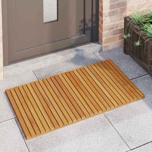 Badematte Ensfarget Brun 100 x 55 cm tre