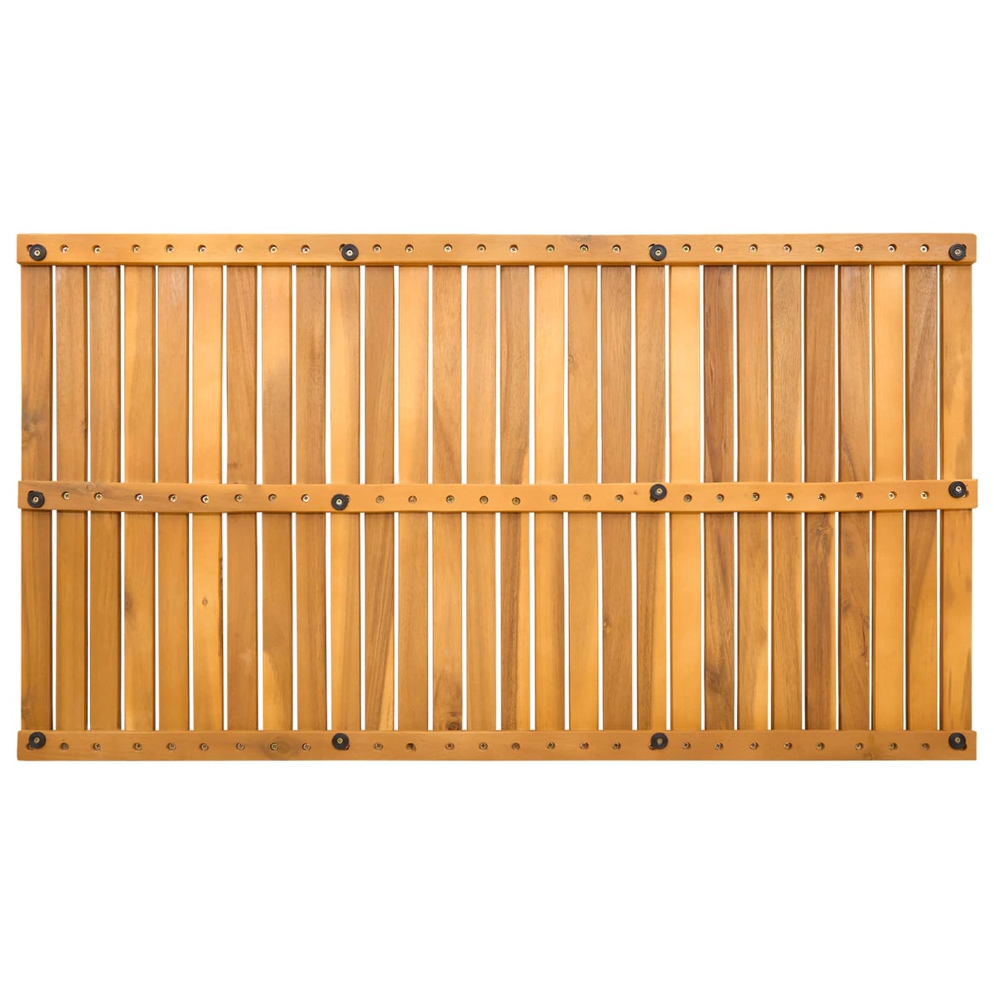 Badematte Ensfarget Brun 100 x 55 cm tre