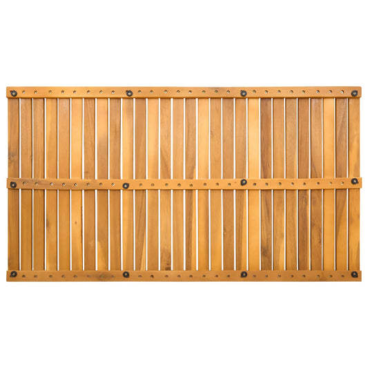 Badematte Ensfarget Brun 100 x 55 cm tre