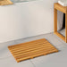 Badematte Ensfarget Brun 56 x 37 x 2,5 cm tre
