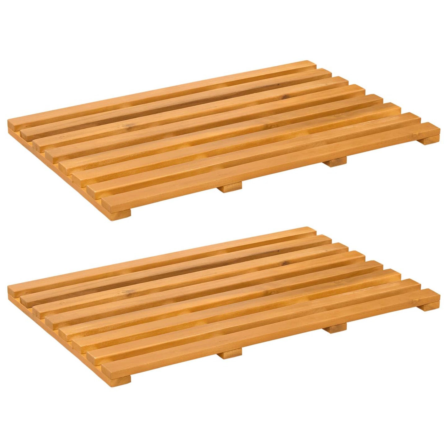 Badematte Ensfarget Brun 56 x 37 x 2,5 cm tre