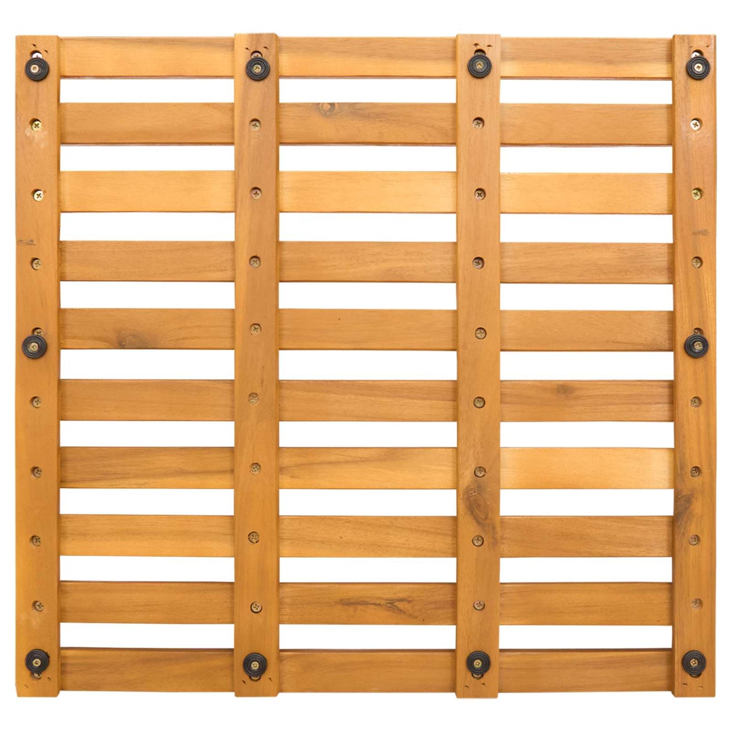 Badematte Ensfarget Brun 50 x 48 x 2,5 cm tre