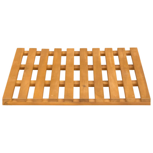 Badematte Ensfarget Brun 50 x 48 x 2,5 cm tre